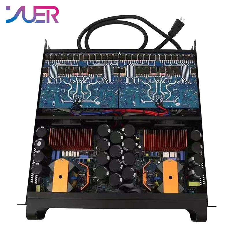 YUER FP20000Q 2Ohms 2500W 4 Channel Amplificatore Line Array MPS Subwoofer Powerful Amplifier Professional Amplificador FP 20000q