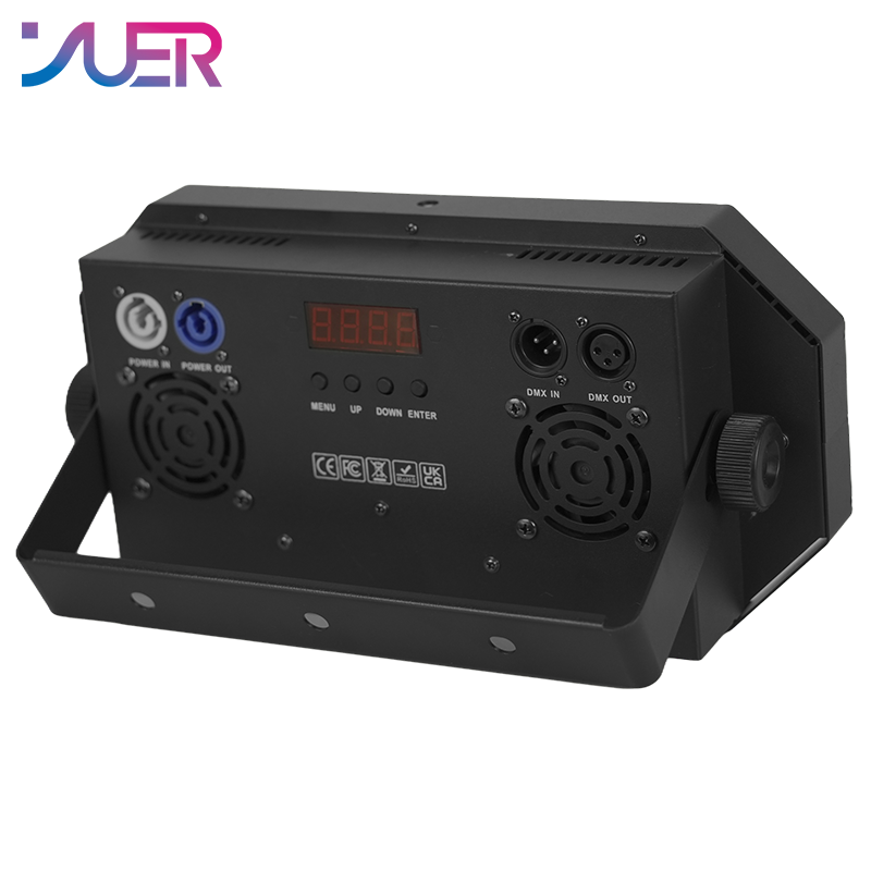 YUER Standard Edition 2Eyes 2x100W White+Warm White 2IN1 LED COB Blinder Light Cool and Warm White For DJ Party Stage Effect Lighting