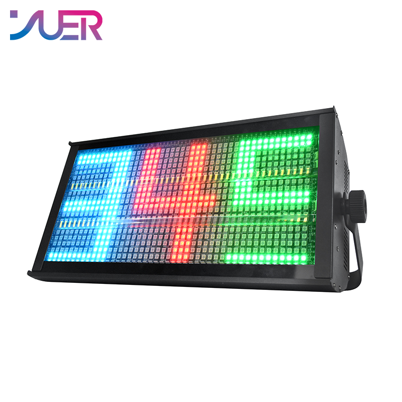 YUER NEW LED 135+30 RGB 3in1 Strobe Light Voice Control DMX512 RDM For DJ Disco Bar Music Party Stage Light