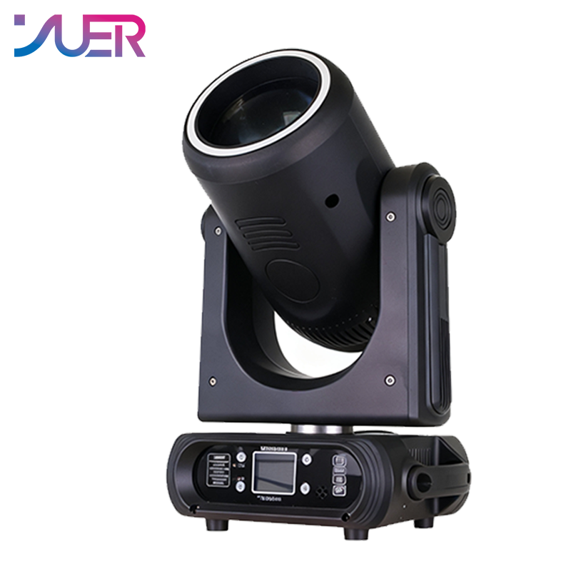 YUER Upgraded Version LED 250W Moving Head Light With Ring Beam+Spot+18 Rotating Prisms+Focus+Frost+Rainbow Effect DMX For Stage Light Disco Dj