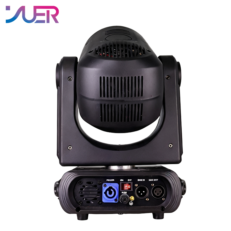 YUER Upgraded Version LED 250W Moving Head Light With Ring Beam+Spot+18 Rotating Prisms+Focus+Frost+Rainbow Effect DMX For Stage Light Disco Dj