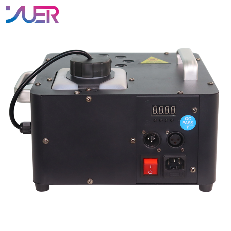 YUER LED 1500W Fog Smoke Machine Remote Control DMX512 For Stage Christmas Disco Nightclub Party