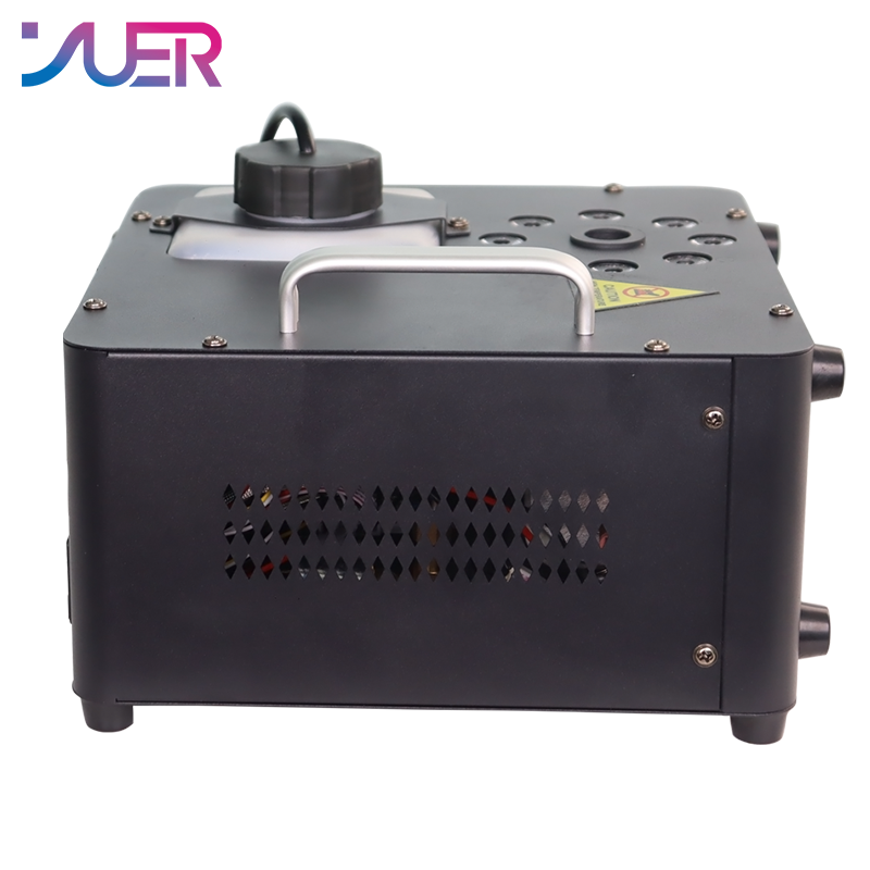 YUER LED 1500W Fog Smoke Machine Remote Control DMX512 For Stage Christmas Disco Nightclub Party