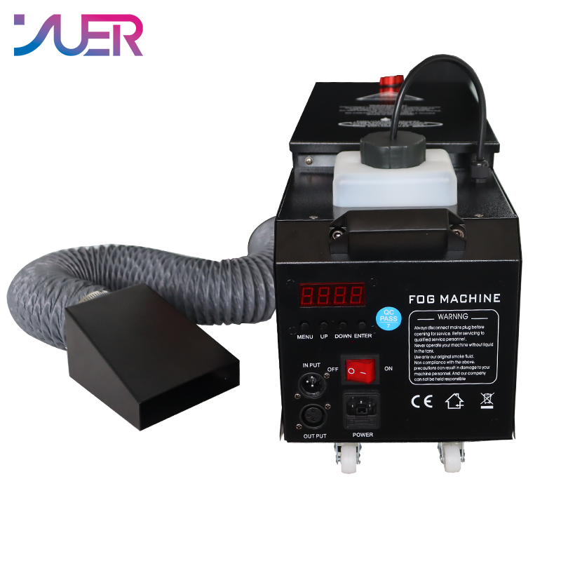 YUER NEW MINI 2000W Water Mist Machine Fog machine Stage Special Effects Equipment DMX512 For Dj Stage Light Effect Light Disco Dj Bar