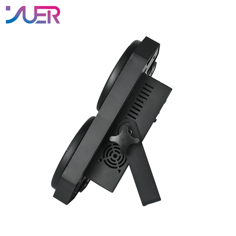 YUER NEW 4Eyes 4X50W White+Warm White 2IN1 LED COB Blinder Light Cool and Warm White For DJ Party Stage Effect Lighting