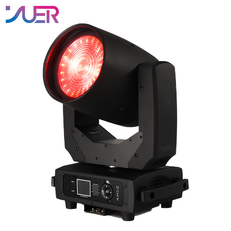 YUER Copy Martin LED 150W RGBL Moving Head Back Ground Light Wash Zoom LCD DMX512 For wedding DJ Party Effect Lights