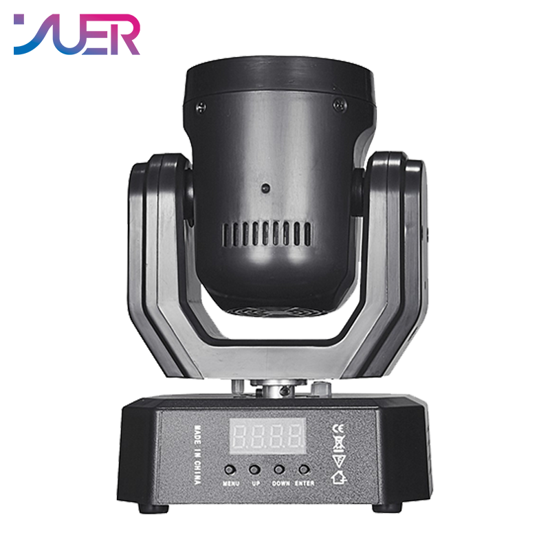 YUER Mini LED 30mv Red+100mv Green +3X10W Strobe Moving Head Laser Light With Ring DMX512 For DJ Disco Stage Party Wedding Dance Floor