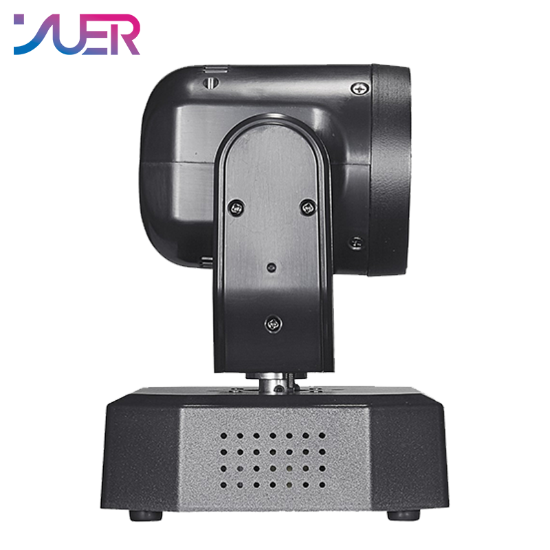 YUER Mini LED 30mv Red+100mv Green +3X10W Strobe Moving Head Laser Light With Ring DMX512 For DJ Disco Stage Party Wedding Dance Floor