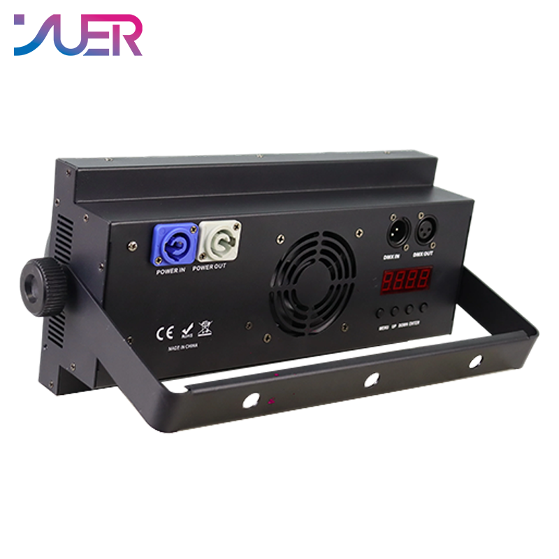 YUER Upgraded Version 2X100w COB Cool White+Warm White Audience Light With Ring Flash Effect PWM Strobe DMX512 Sound control For DJ Disco Party