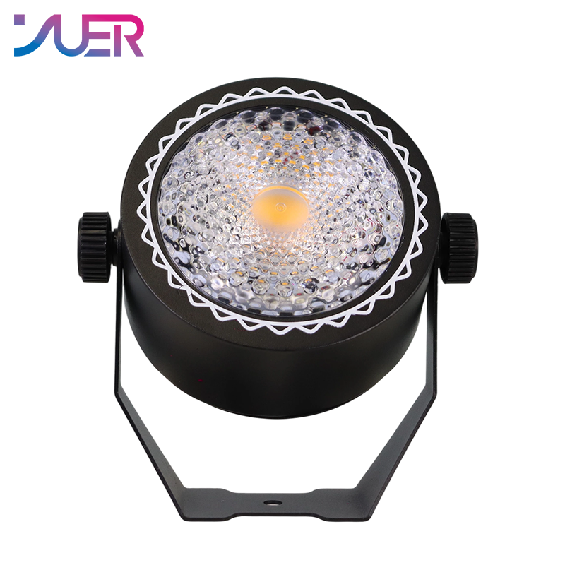 YUER LED 60W COB Par Light 2200K+RGB Beads Wall Wash Effect DMX512 For DJ disco Wedding Birthday party Club Stage Lighting