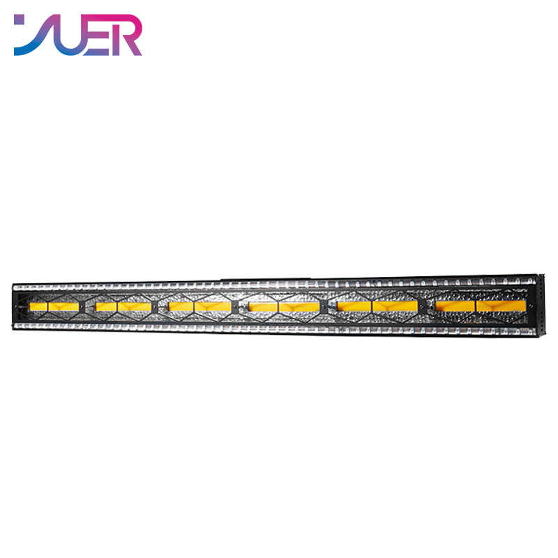 YUER LED 6X40W COB Wall Washer Light With Fill Light 112X0.2W Voice Control DMX For DJ Club Disco Party Dance Floor