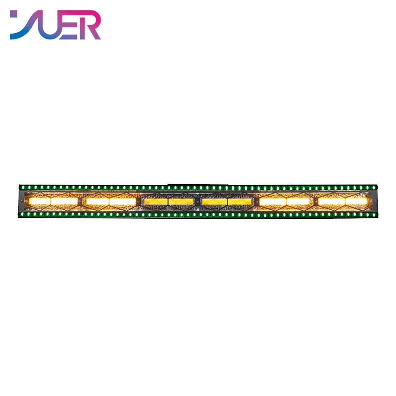 YUER LED 6X40W COB Wall Washer Light With Fill Light 112X0.2W Voice Control DMX For DJ Club Disco Party Dance Floor