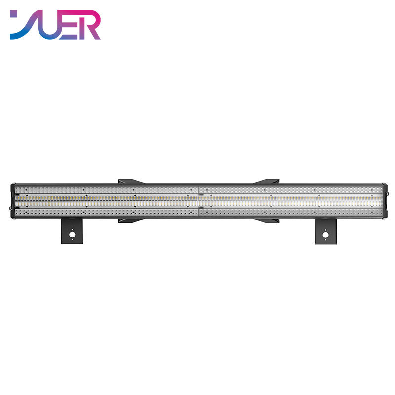 YUER 32+16 Segments 192X0.2W RGB +96X2W White Long strip Pixel Strobe Light Wash Strobe Effect Dj Disco Outdoor Stage