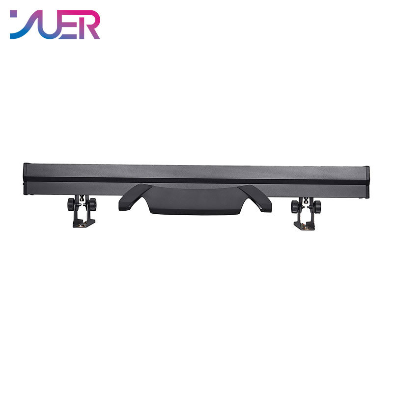 YUER 32+16 Segments 192X0.2W RGB +96X2W White Long strip Pixel Strobe Light Wash Strobe Effect Dj Disco Outdoor Stage