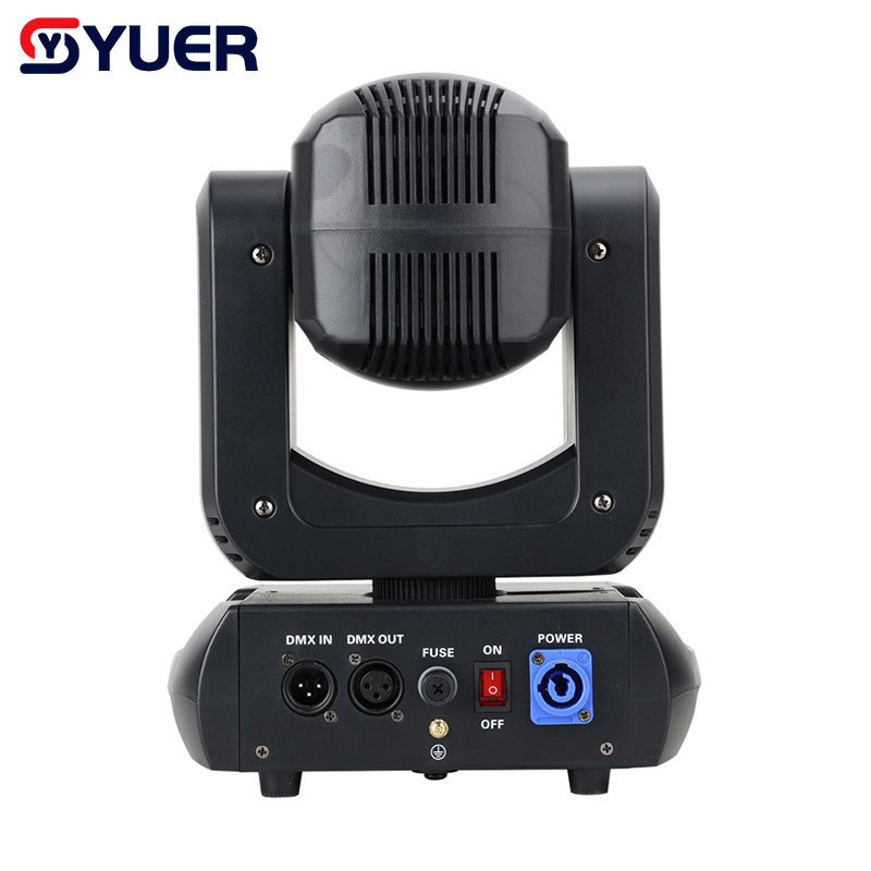 YUER NEW Mold 150W LED With Ring Beam Spot Moving Head Light With 18 Rotating Prism Rainbow Effect DMX Disco Party CLub Stage Lights