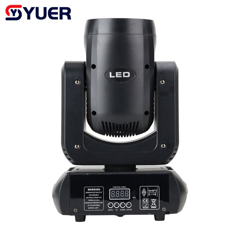 YUER NEW Mold 150W LED With Ring Beam Spot Moving Head Light With 18 Rotating Prism Rainbow Effect DMX Disco Party CLub Stage Lights