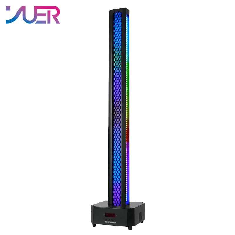 YUER 36X4W RGBW 4IN1 + 256X0.5W RGB 3IN1 +96X0.5W White LED Vertical Beam Strobe Wash Effect Light DMX512 For Clubs Bar Wedding Decorations