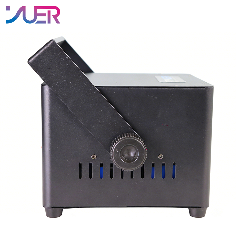 YUER 6W RGB Animation Laser Light Built-in battery With Bluetooth APP Control Pattern Stage Light DMX512 For DJ Disco Wedding Bar Stage Effect