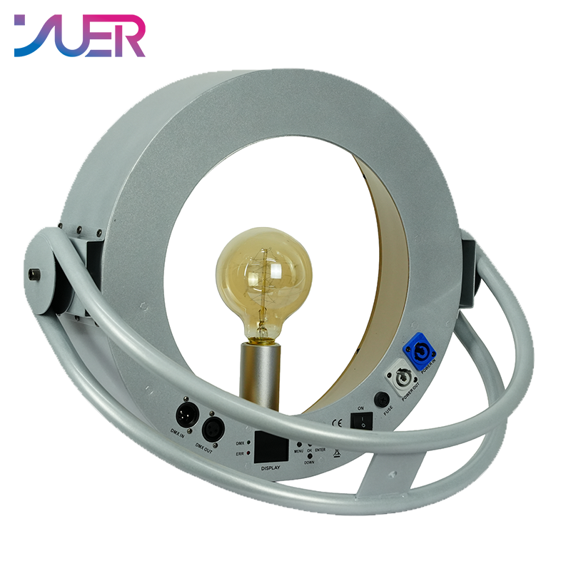 YUER 40W Warm Tungsten Glow Retro Light Tungsten Wire Bulb DMX512 for DJ Disco Theater Broadcast Event Stage Effect Light