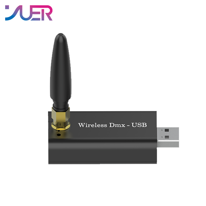 YUER USB Interface Wireless DMX Transmitter Includes Freestyler Software For Any Model DMX512 Stage Lighting Par Light Moving Head Light Beam Light