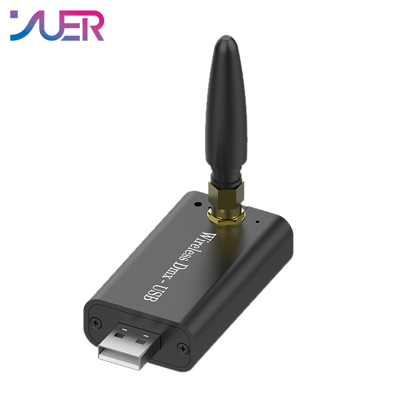 YUER USB Interface Wireless DMX Transmitter Includes Freestyler Software For Any Model DMX512 Stage Lighting Par Light Moving Head Light Beam Light