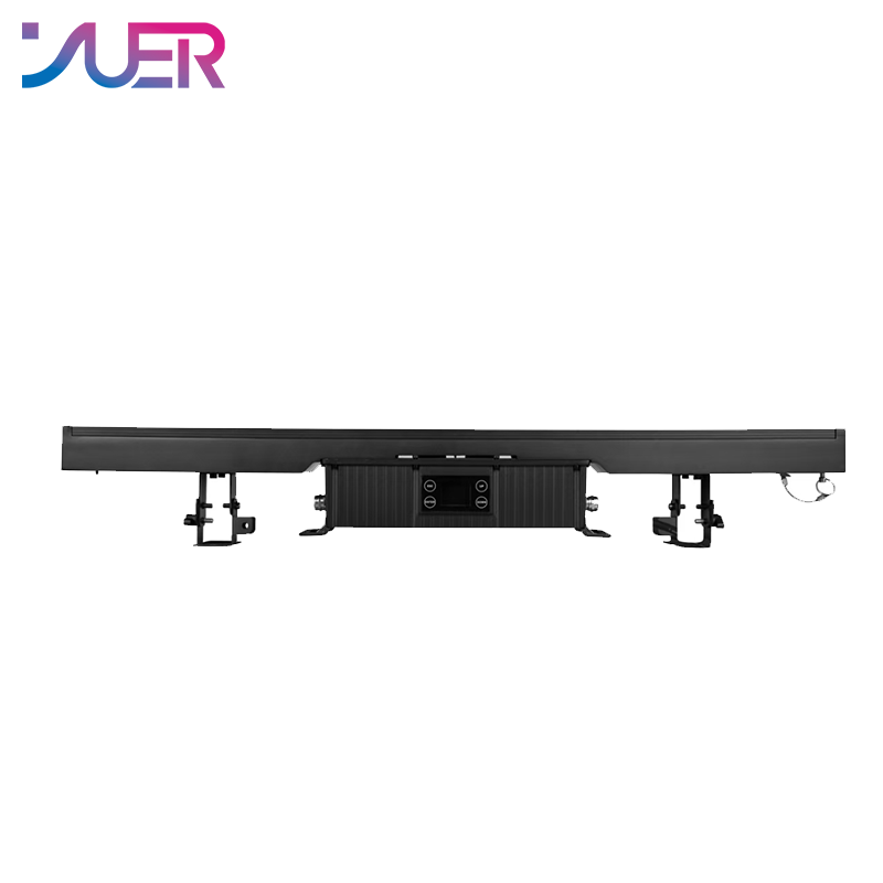 YUER IP67 Waterproof 672x0.3W RGB+112x3W White Long Strip Strobe Light Racing Fash Misting Effect ACEM DMX Channel RDM For DJ Disco Party Wedding Dance Floor Music