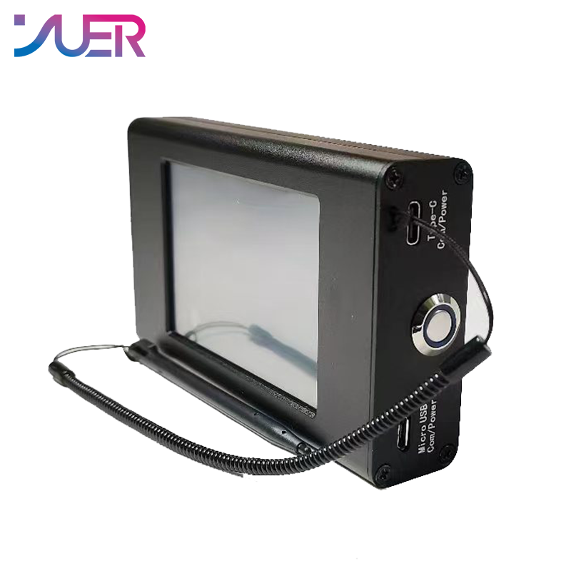 YUER 3.5-inch High-definition Touch Screen DMX Addresser RDM/DMX512 Code Writer Encoder Dialer Address Codes With GUI Graphics System For Stage Lighting Engineering Construction and Testing Assistant
