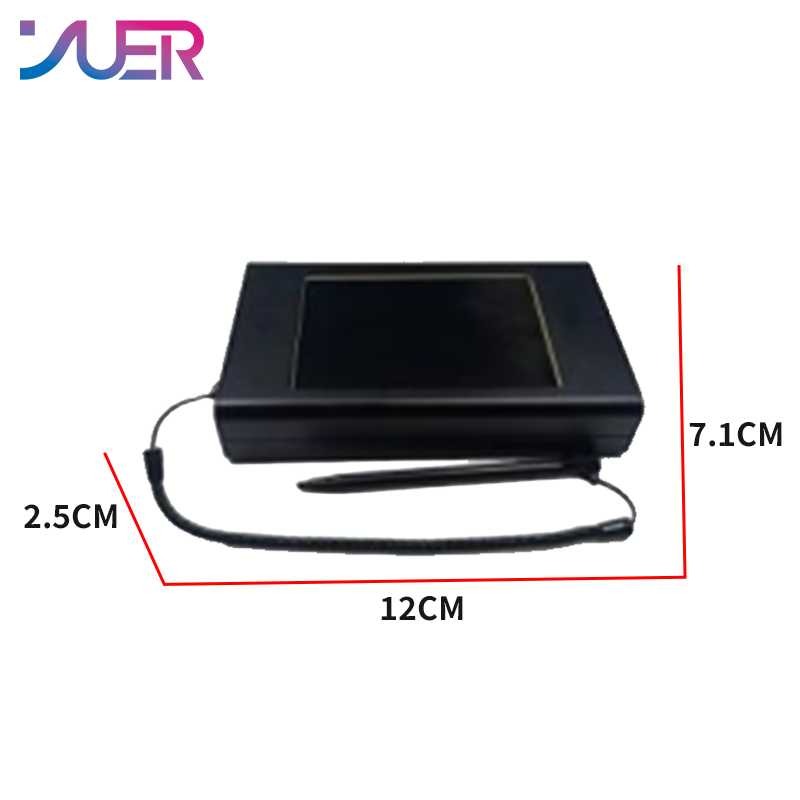 YUER 3.5-inch High-definition Touch Screen DMX Addresser RDM/DMX512 Code Writer Encoder Dialer Address Codes With GUI Graphics System For Stage Lighting Engineering Construction and Testing Assistant