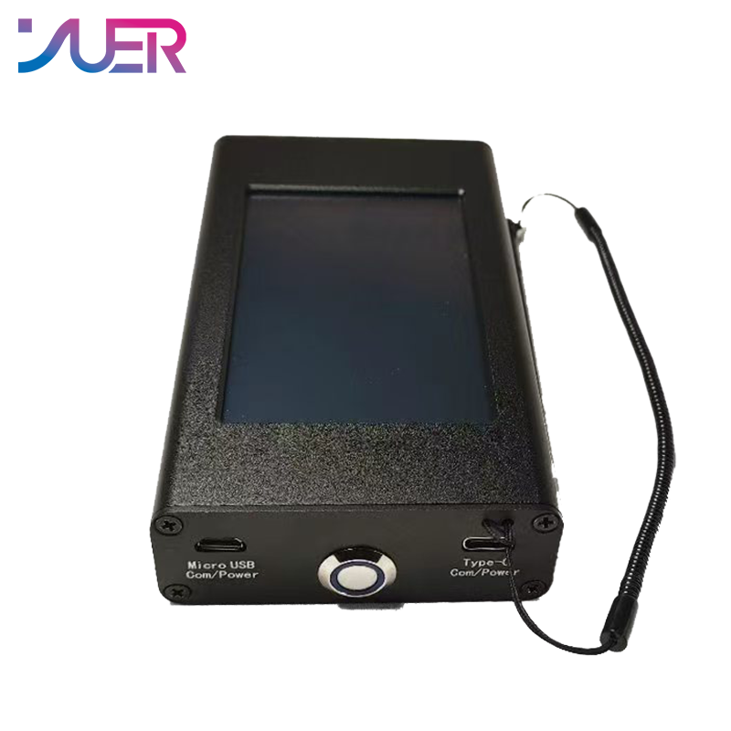 YUER 3.5-inch High-definition Touch Screen DMX Addresser RDM/DMX512 Code Writer Encoder Dialer Address Codes With GUI Graphics System For Stage Lighting Engineering Construction and Testing Assistant