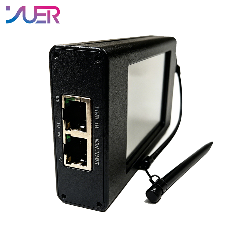 YUER 3.5-inch High-definition Touch Screen DMX Addresser RDM/DMX512 Code Writer Encoder Dialer Address Codes With GUI Graphics System For Stage Lighting Engineering Construction and Testing Assistant