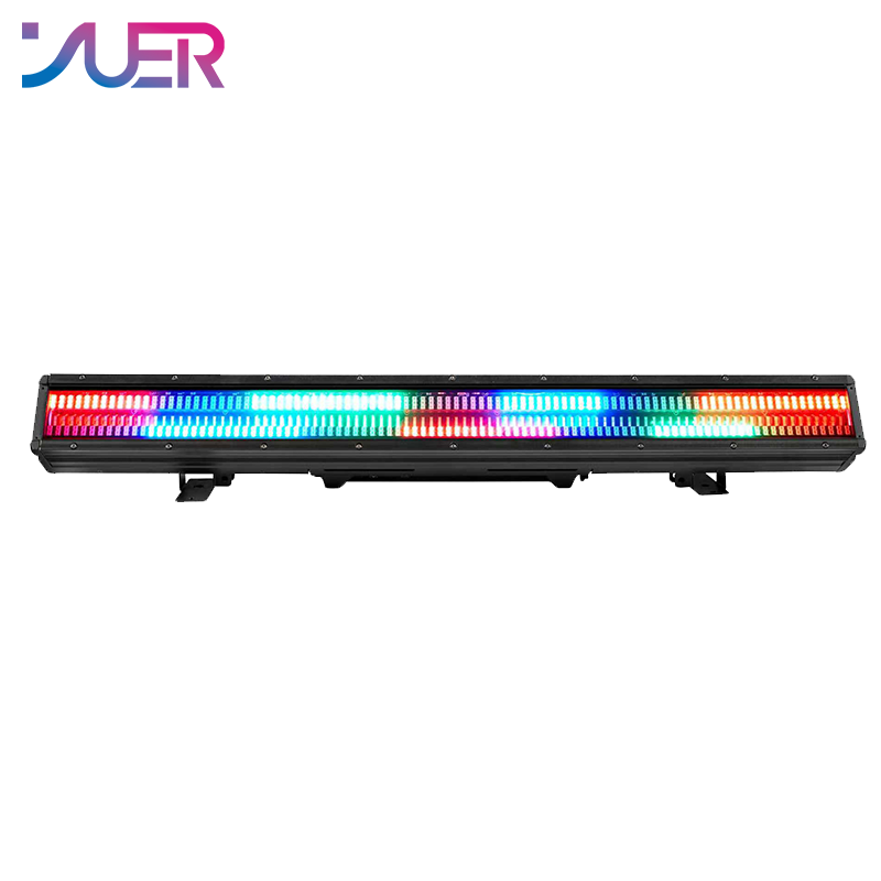 YUER IP65 Waterproof 576x0.5W RGB +288x0.5w White Long Strip With Stick Style Flicker Wash Point Control Effect ADJ DMX Chanels RDM For DJ Disco Party Wedding Club