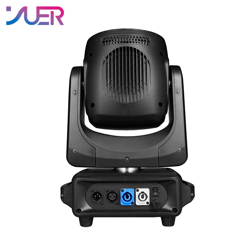 YUER 5W Moving Head Animation Laser Light with 96pcs 5050 RGB + 96x1W 3030 White Auxiliary Light Wash Effect DMX512 Control For DJ Disco Party Bar Club Wedding Stage Lighting