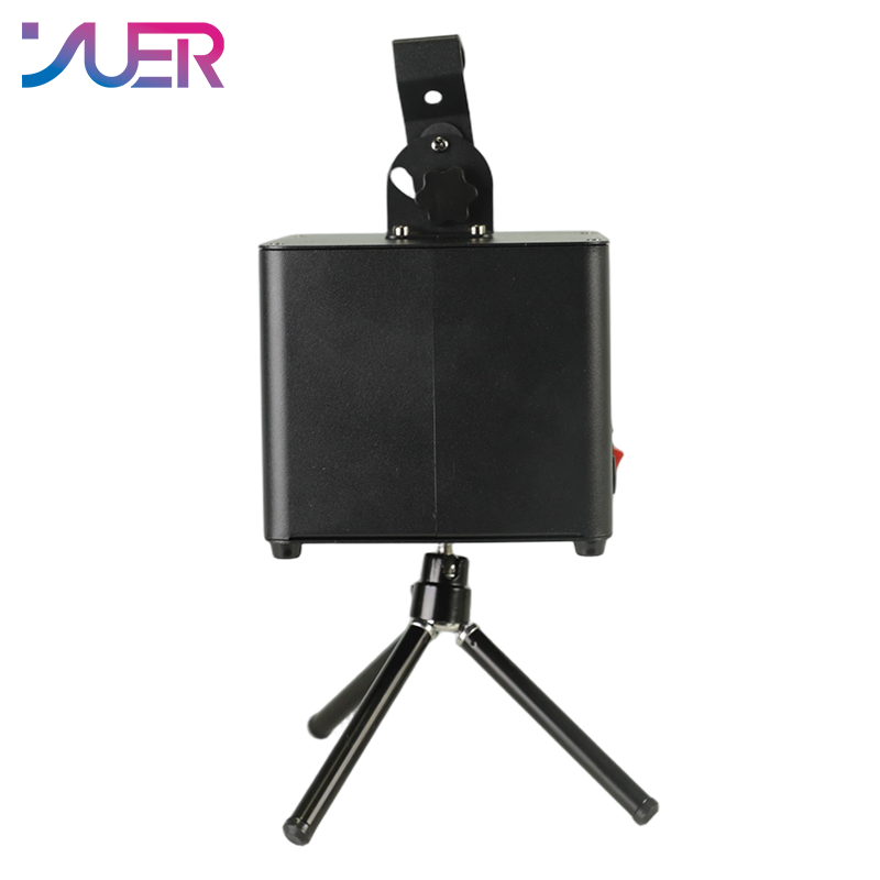 YUER Mini 1W 2W RGB Battery Animation Laser Light With Stand DMX512 APP Control For DJ Disco Party Bar Club Wedding Stage Lighting