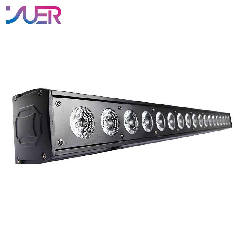 YUER 18x10W RGBW 4in1 LED Wall Washer Light Point Control Wash Effect DMX512 Sound For DJ Disco Party Bar Club Wedding Stage Lighting