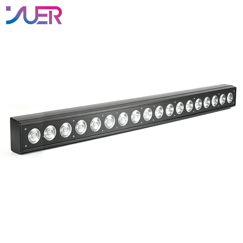 YUER 18x10W RGBW 4in1 LED Wall Washer Light Point Control Wash Effect DMX512 Sound For DJ Disco Party Bar Club Wedding Stage Lighting