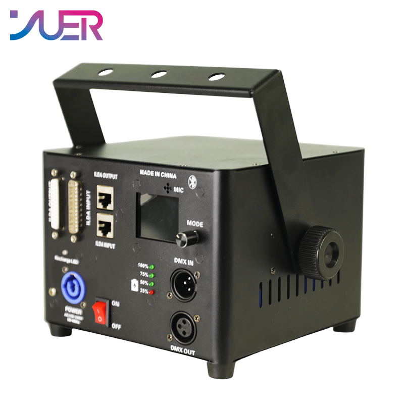 YUER 5W 6W RGB Animation Battery Laser Light With Bluetooth APP ILDA Control Pattern Effect For DJ Disco Party Bar Club Wedding Stage Lighting