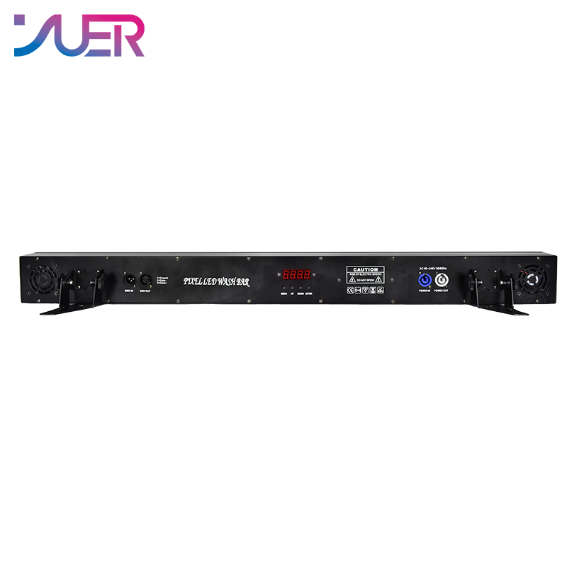 YUER 18x10W RGBW 4in1 LED Wall Washer Light Point Control Wash Effect DMX512 Sound For DJ Disco Party Bar Club Wedding Stage Lighting