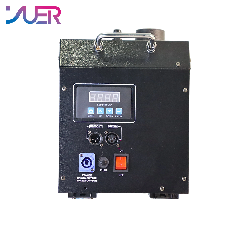 YUER New MINI 2000W Water Mist Machine Fog machine Stage Special Effects Equipment DMX512 For DJ Disco Party Bar Club Wedding Stage Lighting