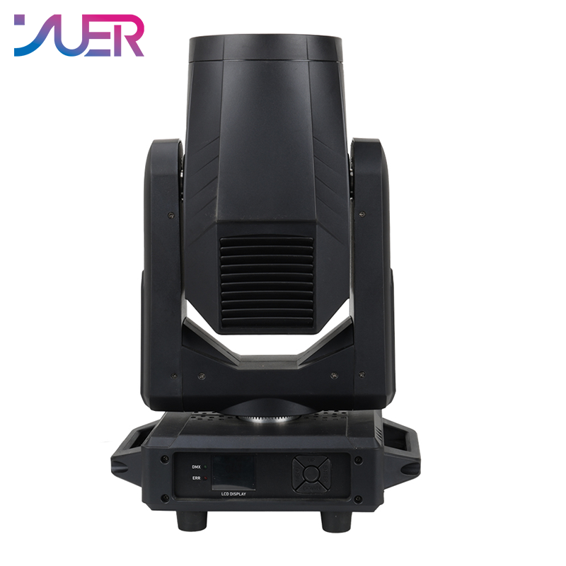 YUER 260W Bulb Beam Moving Head Light Focus Rainbow Effect DMX512 Control For DJ Disco Party Bar Club Wedding Stage Lighting