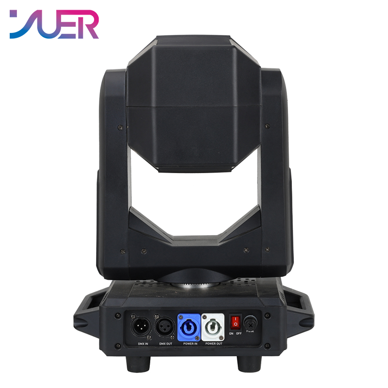 YUER 260W Bulb Beam Moving Head Light Focus Rainbow Effect DMX512 Control For DJ Disco Party Bar Club Wedding Stage Lighting