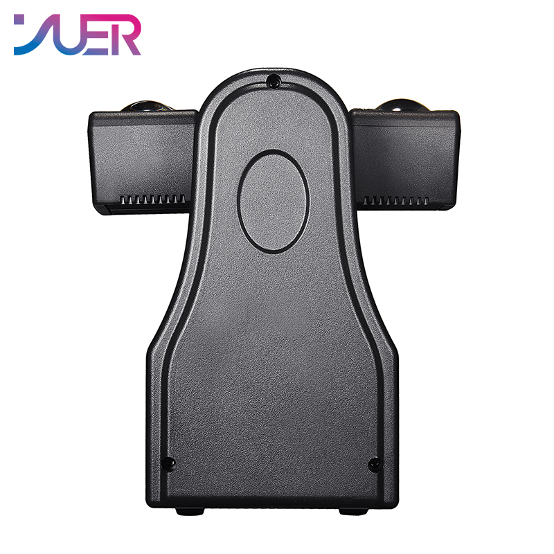 YUER 32x3W RGBW 4in1 +2x5w Gold Strobe +RG Laser 8 Arm Moving Head Light Beam Laser Strobe Effect DMX512 Sound Control For DJ Disco Party Bar Club Wedding Stage Effect Lighting