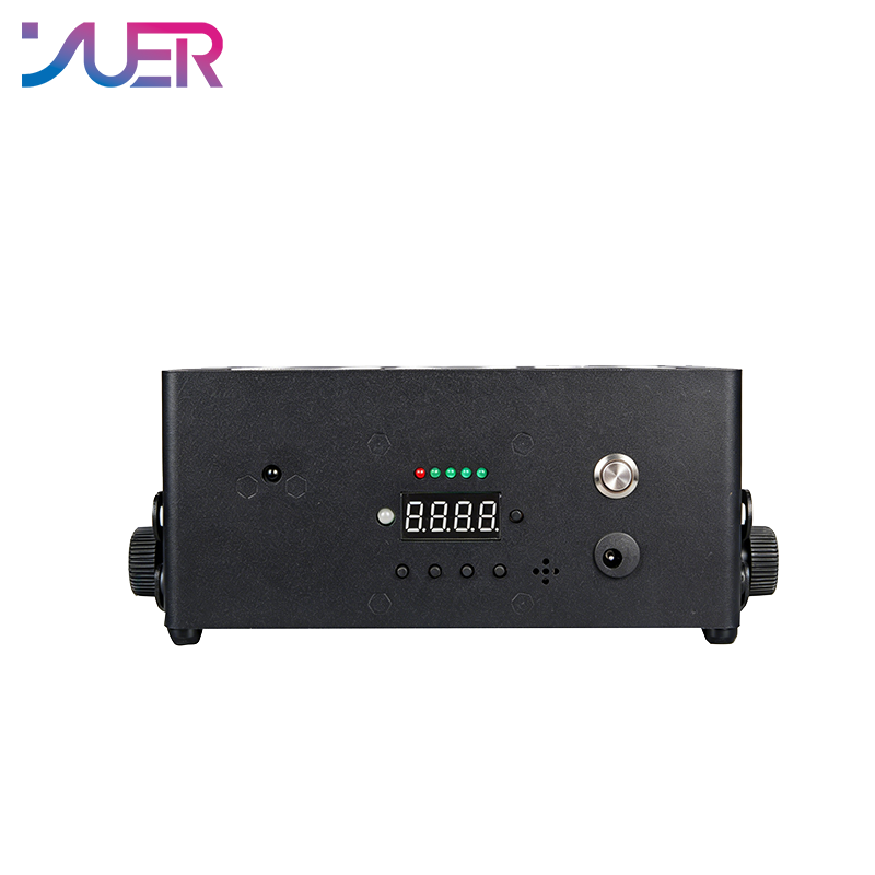 YUER 6x18W RGBWAUV 6in1 Battery Par Light Wash Effect DMX512 Sound Remote Control For DJ Disco Party Bar Club Wedding Stage Effect Lighting