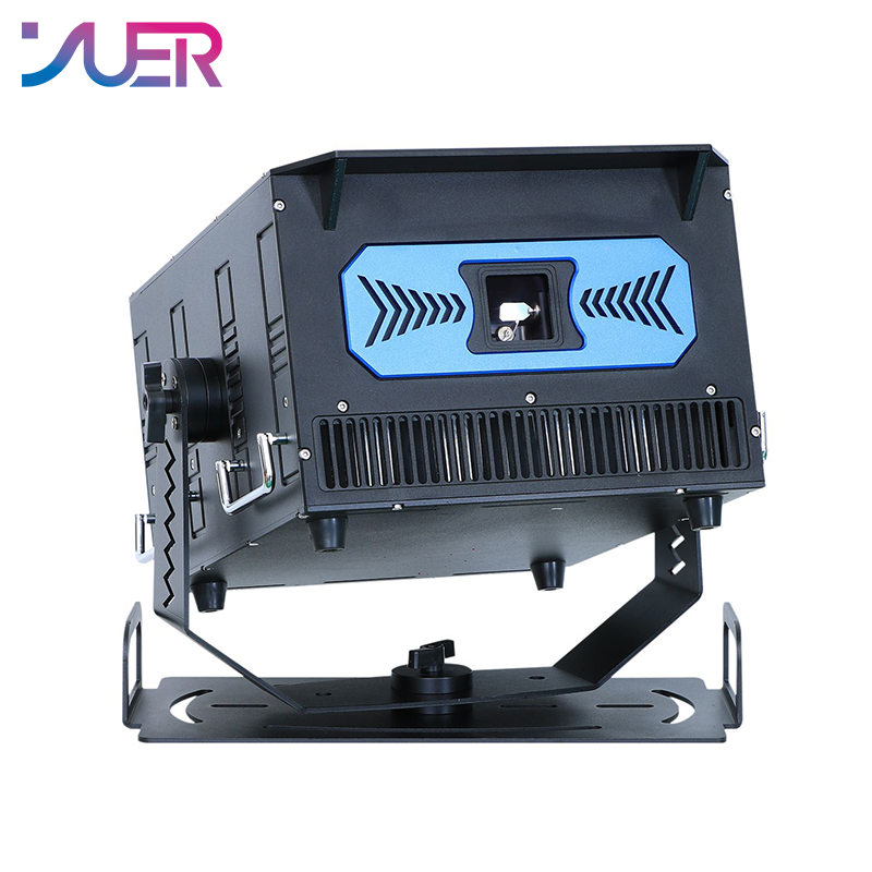 YUER Waterproof Outerdoor 30W 40W 50W 60W RGB Animation Laser Light 40Kpps Beam Patter Effect ILDA DMX512 Control For DJ Disco Party Bar Club Wedding Stage Effect Lighting