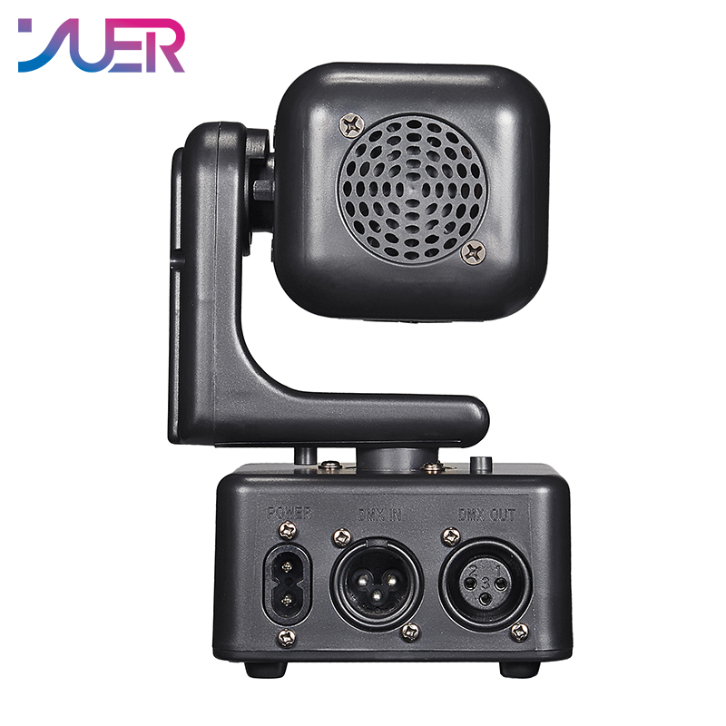 YUER MINI 2Red 3Green 1Blue Laser +5w Strobe Moving Head Light DMX512 Sound Control For DJ Disco Party Bar Club Wedding Stage Lighting