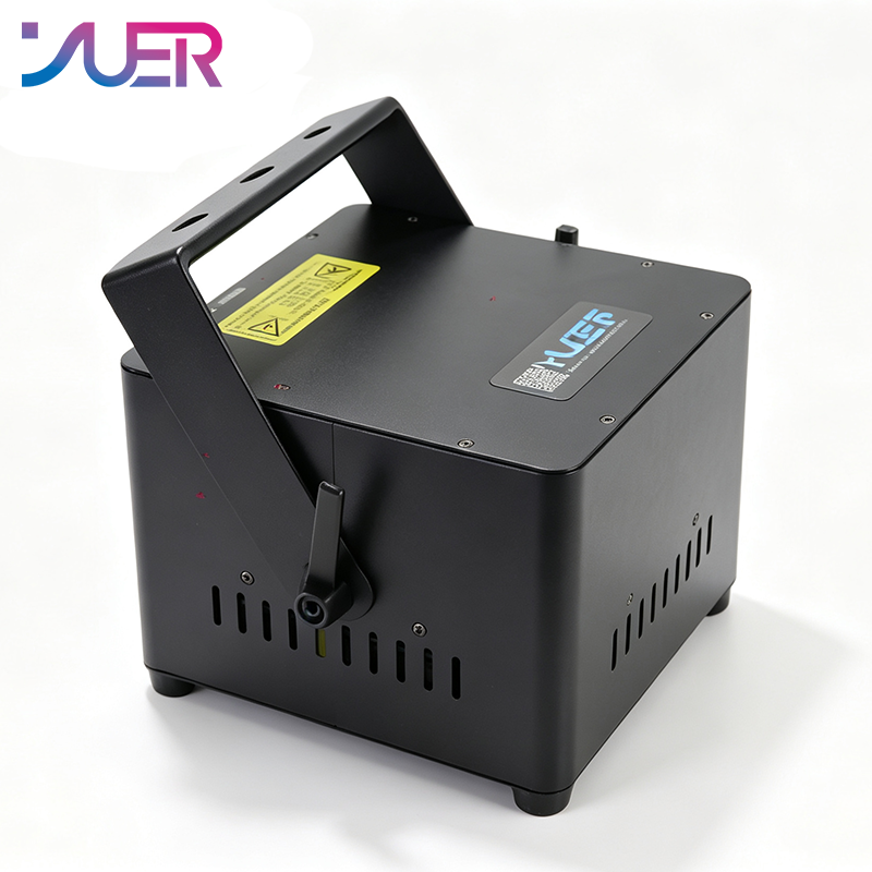 YUER 3W 5W 6W RGB Animaiton Laser Light With Bluetooth APP Control Pattern Stage Lights DMX512 16CH For DJ Disco Wedding Bar Stage Effect