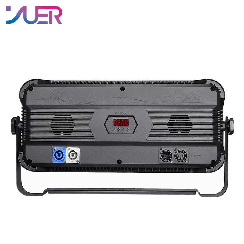 YUER NEW 360X0.2W RGB+204X0.5W White Strobe Light Independent Control Voice Control DMX512 For Party Dj Disco Concert Live Show Horse Racing Lamp