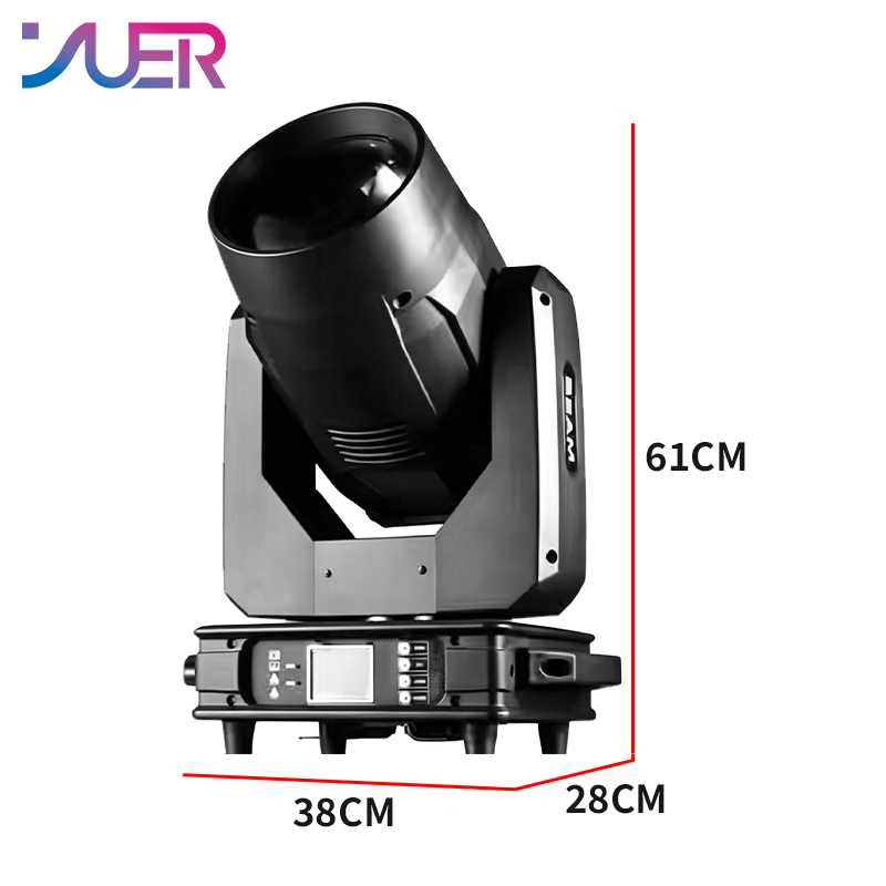 YUER 420W 20R 480W 22R Beam Spot Moving Head Light 8+48 Prisms Frost Rainbow Focus Effect DMX512 RDM For DJ Disco Party Bar Club Wedding Stage Effect Lighting