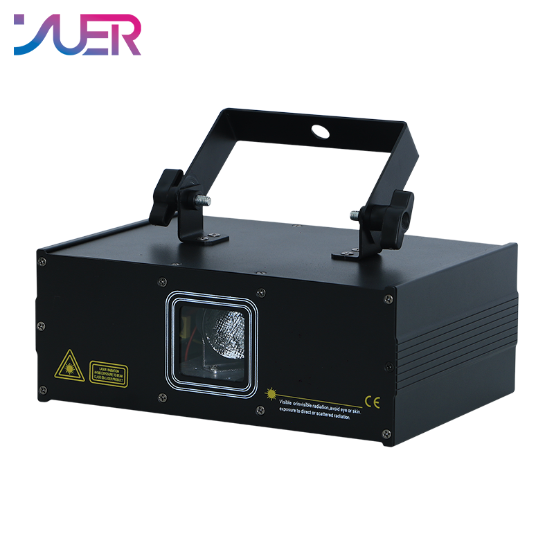 YUER 2W 3W 5W RGB Laser Light Starry Sky Effect DMX512 Sound Control For DJ Disco Party Bar Club Wedding Stage Effect Lighting