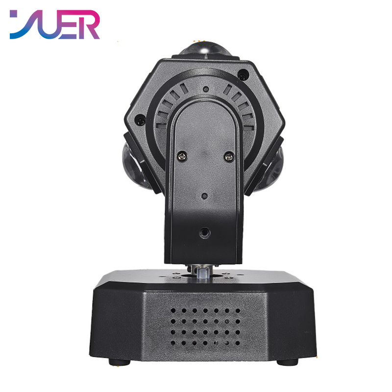 YUER 12x3W +3x10W Gold Strobe Moving Head Light Beam Strobe Effect DMX512 Sound Control For DJ Disco Party Bar Club Wedding Stage Effect Lighting