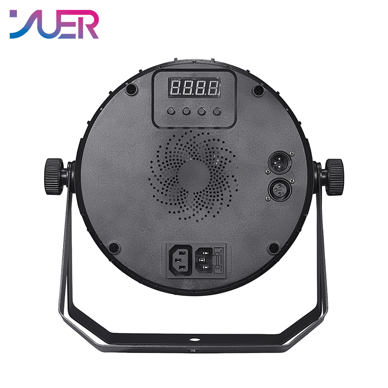 YUER 72x3W RGB LED Par Light Fan Control Effect DMX512 Sound Remote Control For DJ Disco Party Bar Club Wedding Stage Effect Lighting